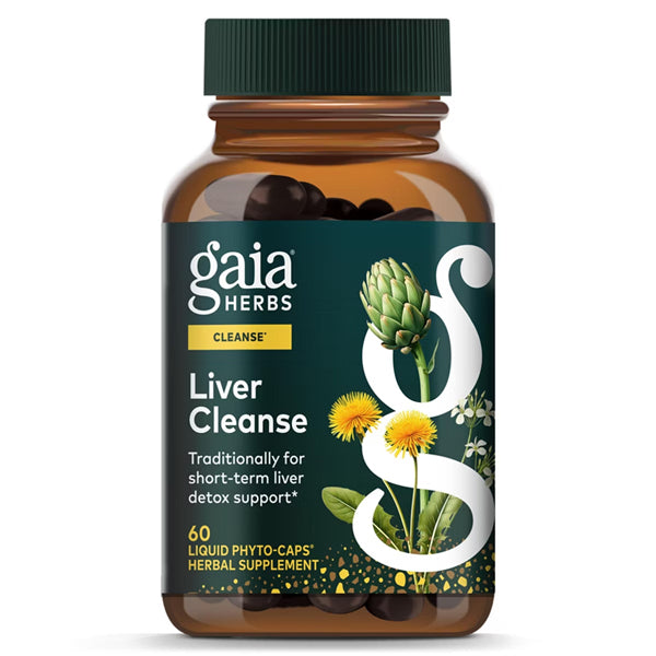 Gaia Herbs Liver Cleanse Liver Health Support 60 Vegan Capsules Gaia Herbs